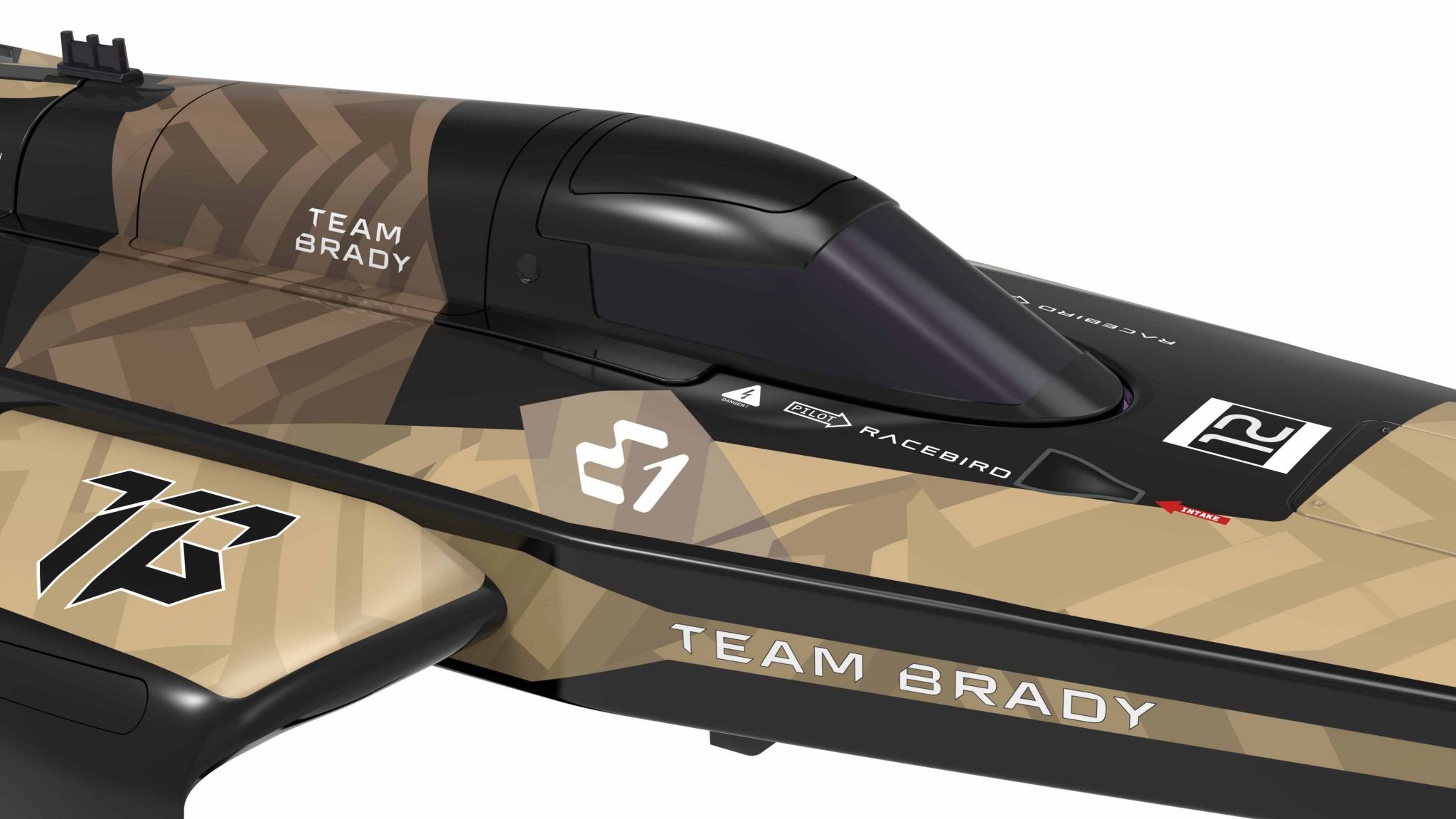 Joysway E1 Racebird 1/14 545mm RTR RC Paat Team Brady #JW8608BRADY 7 Joysway E1 Racebird 1/14 545mm RTR RC Paat Team Brady #JW8608BRADY