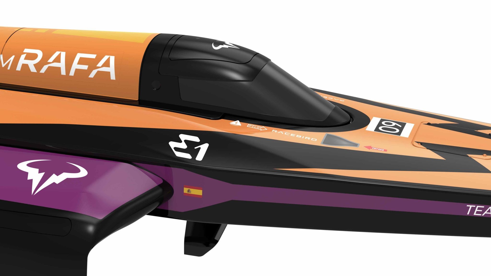 Joysway E1 Racebird 1/14 545mm RTR RC Paat Team Rafa 7 Joysway E1 Racebird 1/14 545mm RTR RC Paat Team Rafa