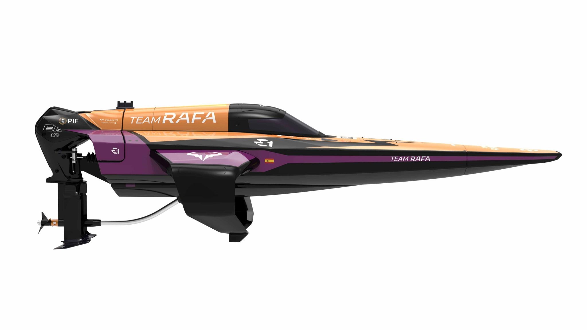 Joysway E1 Racebird 1/14 545mm RTR RC Paat Team Rafa 6 Joysway E1 Racebird 1/14 545mm RTR RC Paat Team Rafa