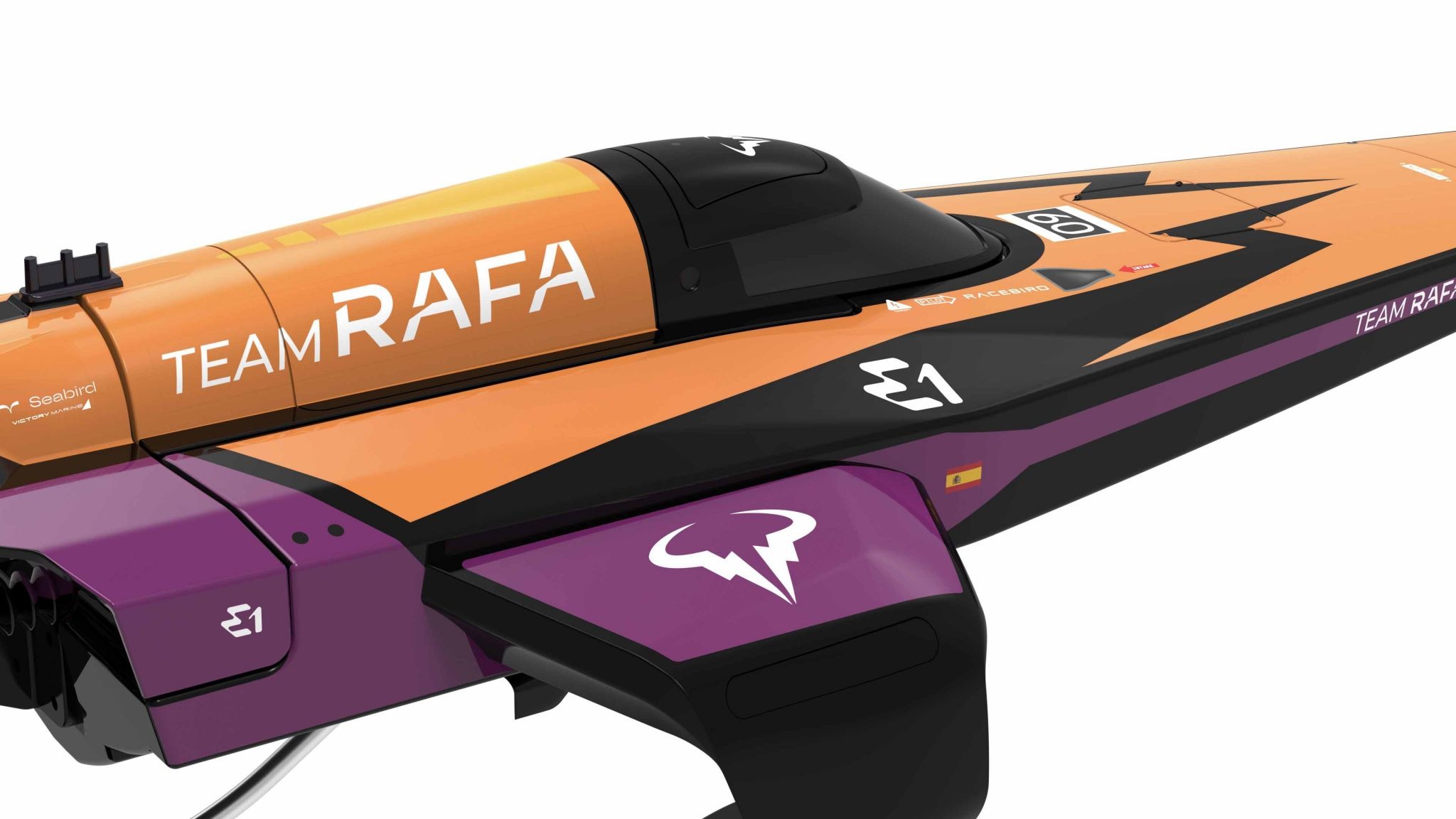 Joysway E1 Racebird 1/14 545mm RTR RC Paat Team Rafa 5 Joysway E1 Racebird 1/14 545mm RTR RC Paat Team Rafa