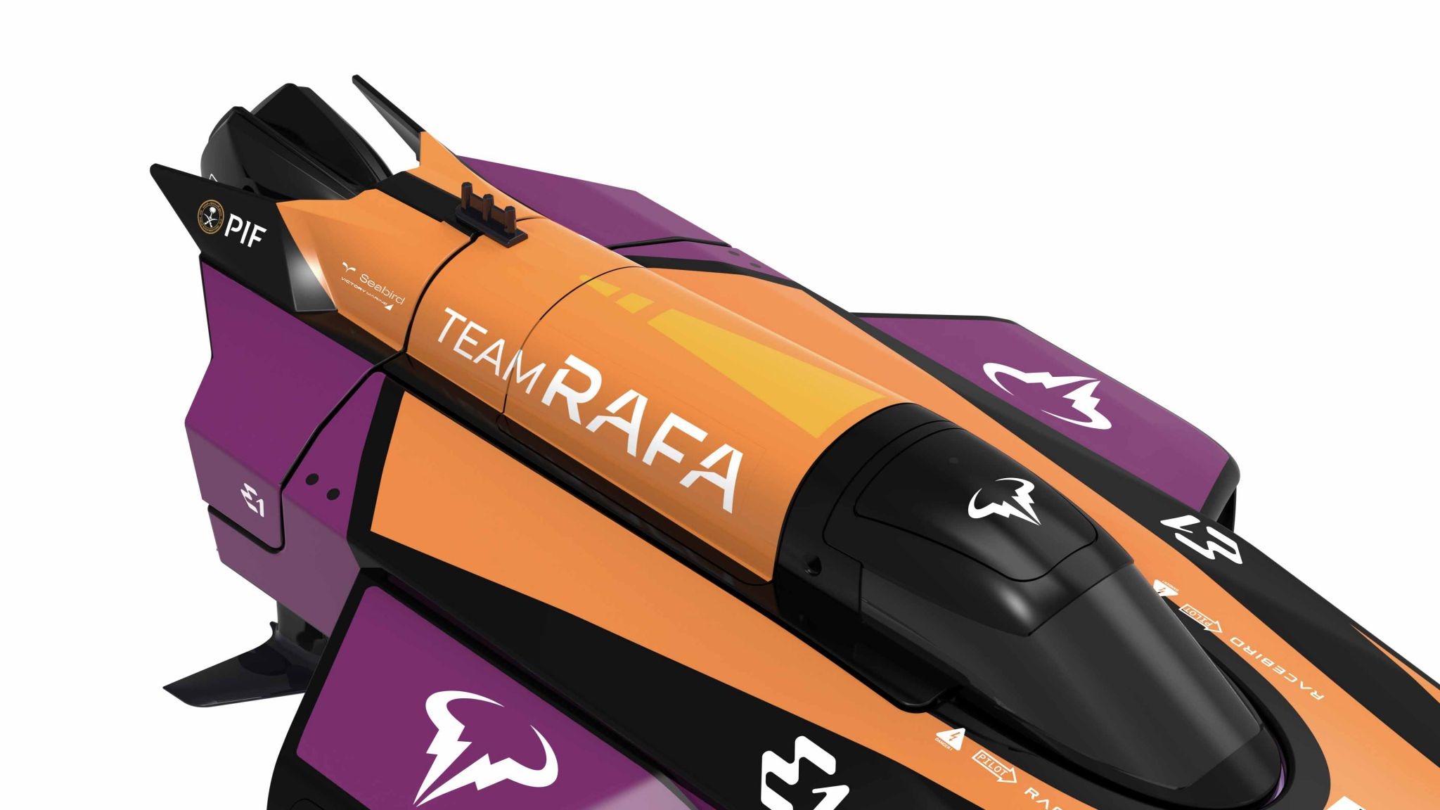 Joysway E1 Racebird 1/14 545mm RTR RC Paat Team Rafa 4 Joysway E1 Racebird 1/14 545mm RTR RC Paat Team Rafa