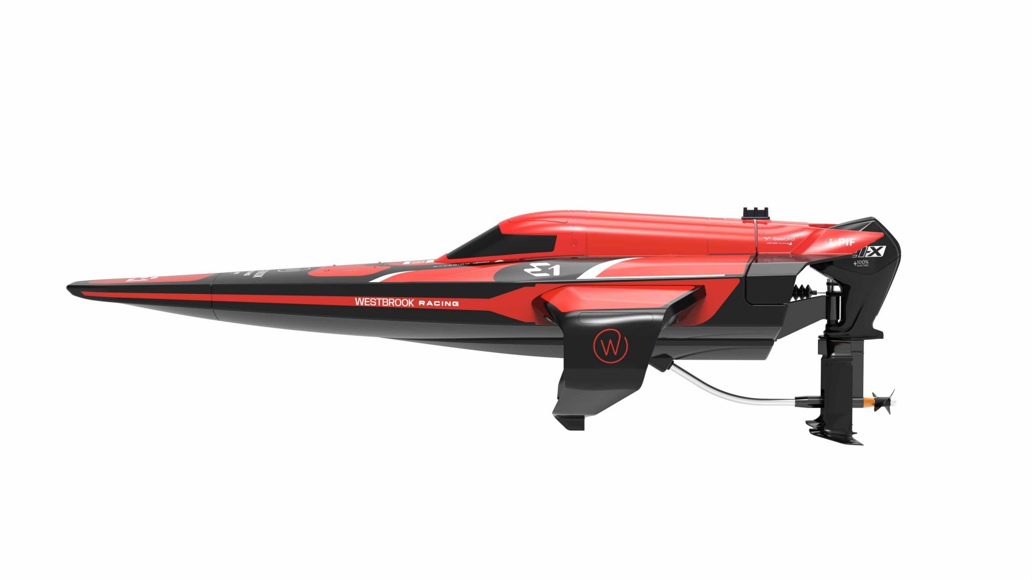 Joysway E1 Racebird 1/14 545mm RTR RC Paat Team Westbrook 7 Joysway E1 Racebird 1/14 545mm RTR RC Paat Team Westbrook