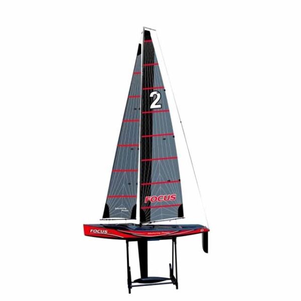 Joysway Focus III 995mm RTR RC Purjejaht Punane #JW8812V3R