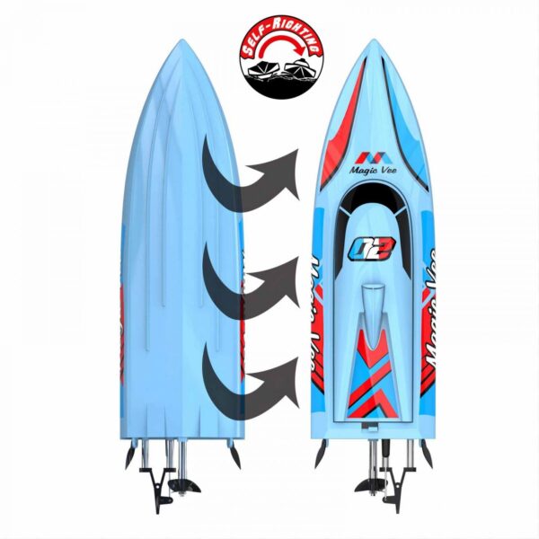 Joysway Magic Vee V6 Micro RC Speed Boat RTR #JW8106V6
