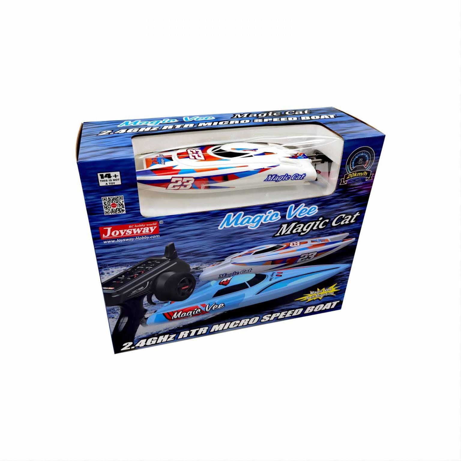 Joysway Magic Cat Joysway Magic Cat V6 RTR Micro RC Speed Boat 20km/h 2.4GHz 5 Joysway Magic Cat V6 RTR Micro RC Speed Boat 20km/h 2.4GHz