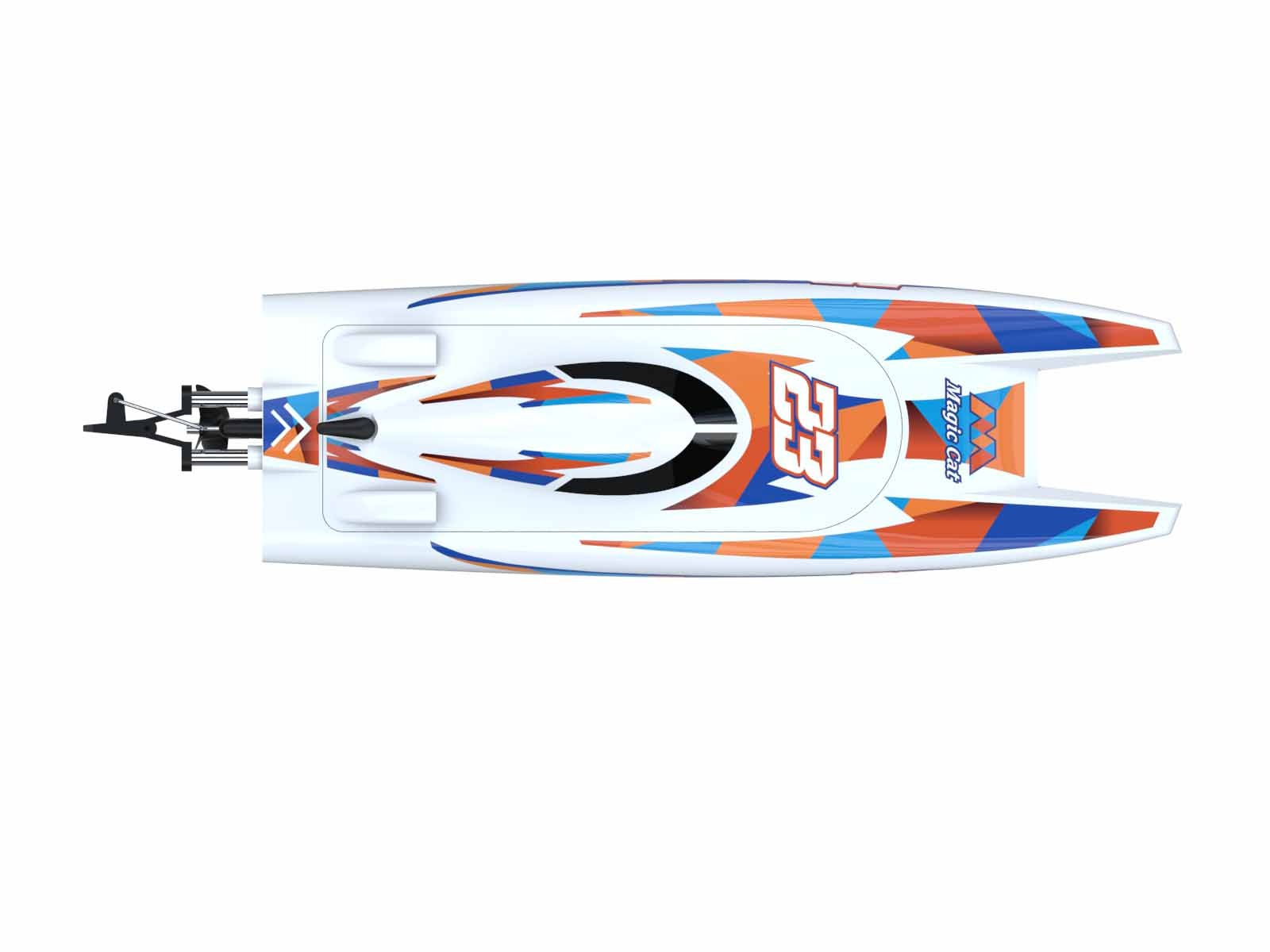 Joysway Magic Cat Joysway Magic Cat V6 RTR Micro RC Speed Boat 20km/h 2.4GHz 2 Joysway Magic Cat V6 RTR Micro RC Speed Boat 20km/h 2.4GHz