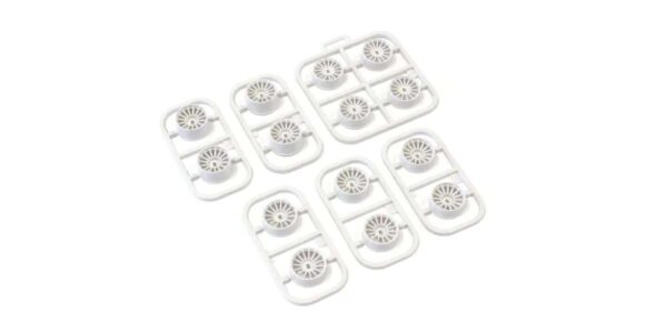 Kyosho Mini-Z AWD Wheel Set Multi Offset White #MDH100WB