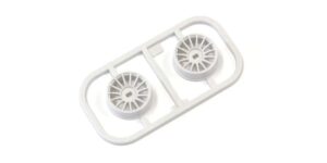 Kyosho Mini-Z AWD Wheel Set Narrow 1.5 Offset (2) White