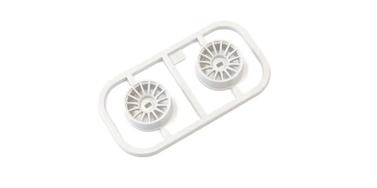 Kyosho Mini-Z AWD Wheel Set Narrow 2.5 Offset (2) White 1 Kyosho Mini-Z AWD Wheel Set Narrow 2.5 Offset (2) White