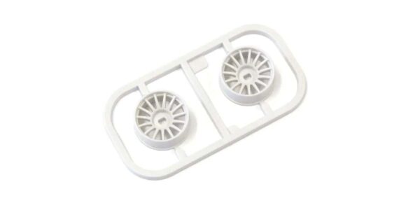 Kyosho Mini-Z AWD Wheel Set Narrow 3.5 Offset (2) White
