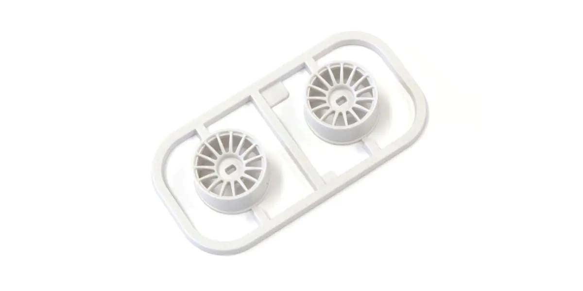Kyosho Mini-Z AWD Wheel Set Wide 0 Offset (2) White 1 Kyosho Mini-Z AWD Wheel Set Wide 0 Offset (2) White