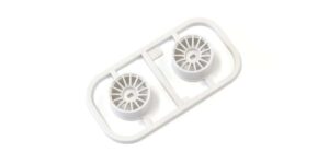 Kyosho Mini-Z AWD Wheel Set Wide 0 Offset (2) White