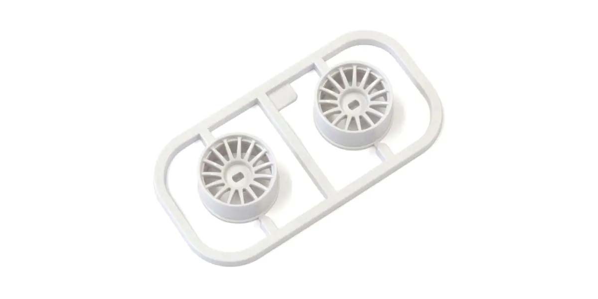 Kyosho Mini-Z AWD Wheel Set Wide 1 Offset (2) White 1 Kyosho Mini-Z AWD Wheel Set Wide 1 Offset (2) White