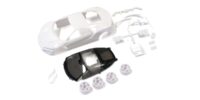 Kyosho Mini-Z Body Honda NSX + 2WD Rims White #MZN186