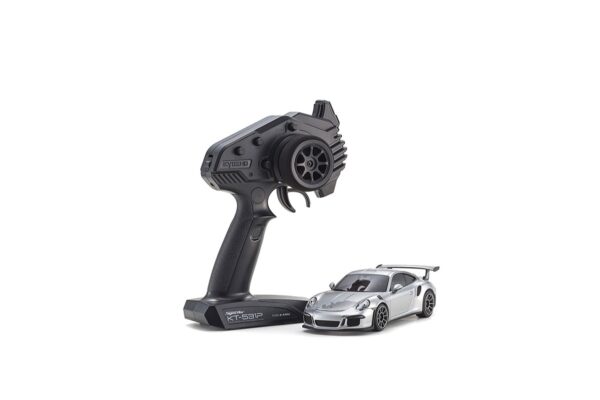Kyosho Mini-Z MR04 RWD Porsche 911 GT3 RS Silver #32358S