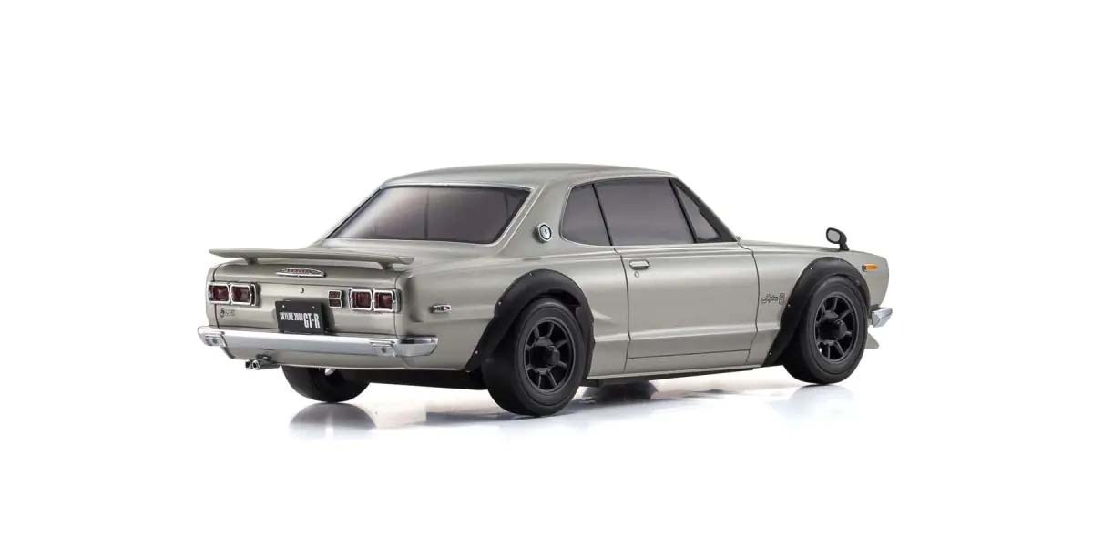 Mini-Z Skyline 2000GT Kyosho Mini-Z RWD MR-04 Nissan Skyline 2000GT-R KPGC10 Tuned Ver. Readyset - Silver - 32359S 3 Kyosho Mini-Z RWD MR-04 Nissan Skyline 2000GT-R KPGC10 Tuned Ver. Readyset - Silver - 32359S