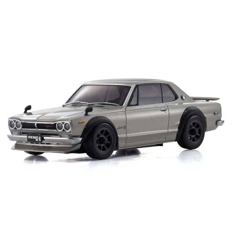 Mini-Z Skyline 2000GT Kyosho Mini-Z RWD MR-04 Nissan Skyline 2000GT-R KPGC10 Tuned Ver. Readyset - Silver - 32359S 2 Kyosho Mini-Z RWD