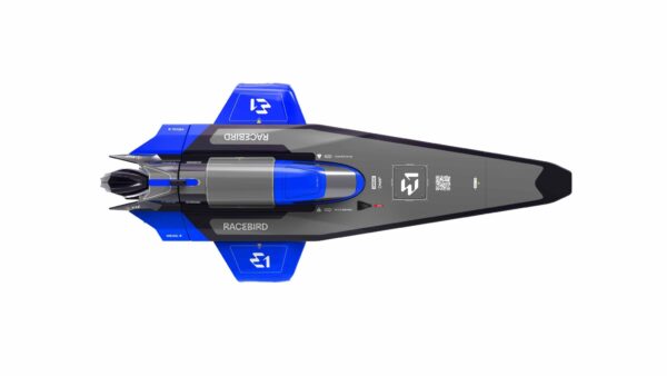 Joysway E1 Racebird 1/14 545mm RTR RC Boat Blue #JW8608B