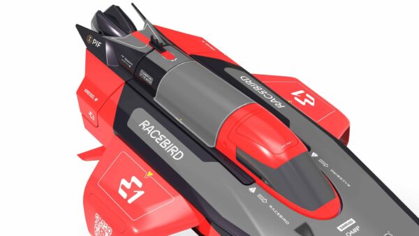 Joysway E1 Racebird 1/14 545mm RTR RC Paat Coral #JW8608C