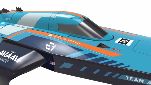 Joysway E1 Racebird 1/14 545mm RTR RC Boat Team Miami #JW8608MIAMI