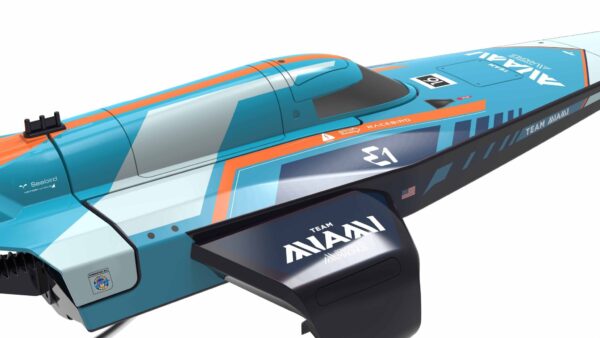 Joysway E1 Racebird 1/14 545mm RTR RC Boat Team Miami #JW8608MIAMI