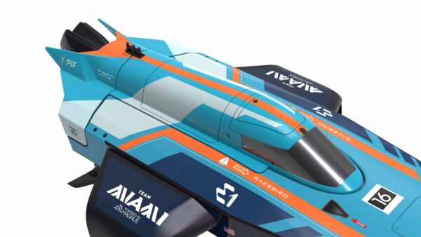 Joysway E1 Racebird 1/14 545mm RTR RC Boat Team Miami #JW8608MIAMI