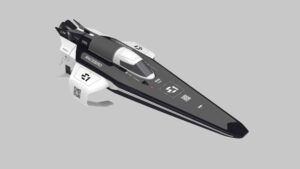 Joysway E1 Racebird 1/14 545mm RTR RC Boat White #JW8608W