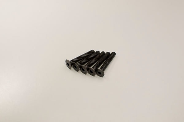 Poldid FH M4x25mm Hex (5) - Kyosho 1-S34025H 1 Screws FH M4x25mm Hex (5) - Kyosho 1-S34025H