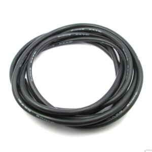 T-Work's Silikoonkaabel 12AWG Must 2m #EA-026BK