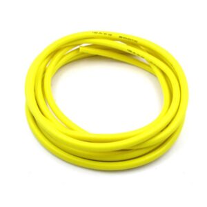 T-Work's Silikoonkaabel 12AWG Kollane 2m #EA-026Y