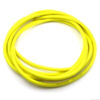 T-Work's Silikoonkaabel 14AWG Kollane 2m #EA-025Y