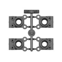 Team Associated RC10B7 FT Carbon Rear Hub Set -4mm Offset 92519