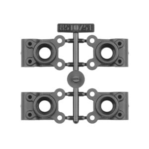 Team Associated RC10B7 FT Carbon Rear Hub Set -4mm Offset 92519