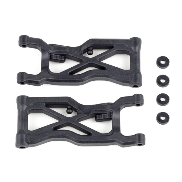 Team Associated RC10B7 FT Rear Suspension Arms Carbon 92409