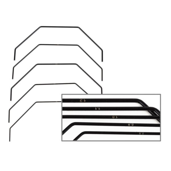 Anti-roll Bar Set, Rear RC10B7 (92458)