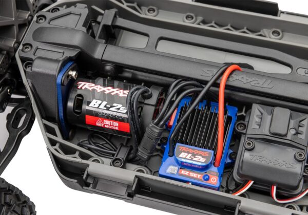 Traxxas Jato 4x4 BL-2S 1/8 Buggy Brushless RTR HD Punane