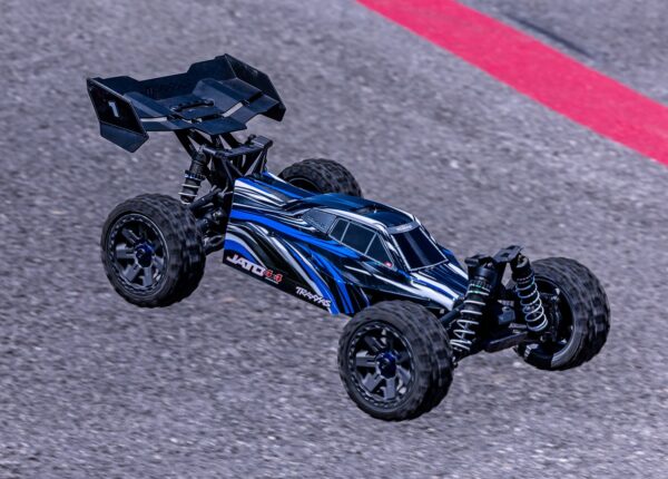 Traxxas Jato 4x4 BL-2S 1/8 Buggy Brushless RTR HD Punane