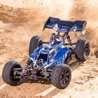Traxxas Jato 4x4 BL-2S 1/8 Buggy Brushless RTR HD Roheline