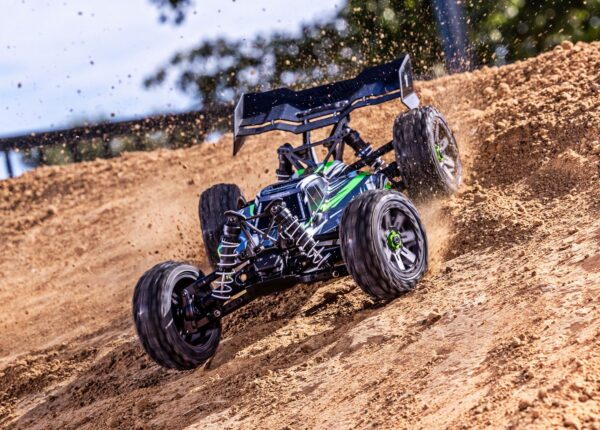 Traxxas Jato 4x4 BL-2S 1/8 Buggy Brushless RTR HD Punane