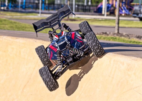 Traxxas Jato 4x4 BL-2S 1/8 Buggy Brushless RTR HD Punane