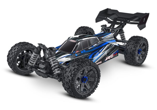 Traxxas Jato 4x4 BL-2S 1/8 Buggy Brushless RTR HD Sinine