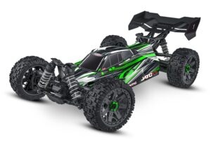Traxxas Jato 4x4 BL-2S 1/8 Buggy Brushless RTR HD Roheline