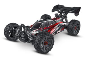 Traxxas Jato 4x4 BL-2S 1/8 Buggy Brushless RTR HD Punane