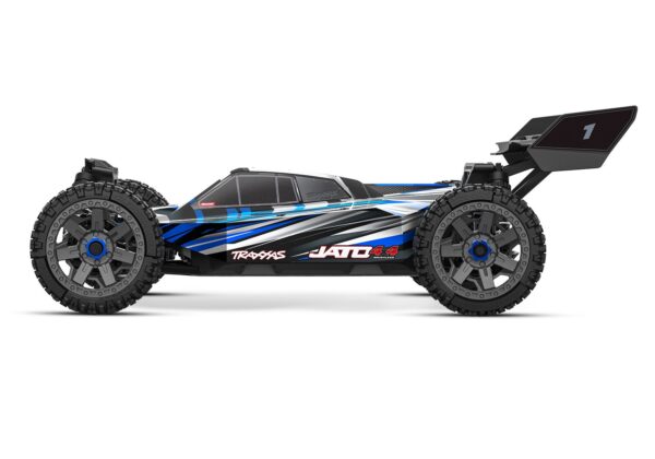 Traxxas Jato 4x4 BL-2S 1/8 Buggy Brushless RTR HD Sinine
