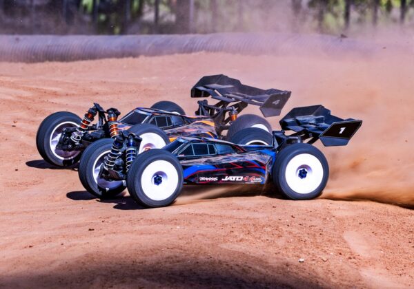 Traxxas Jato 4x4 VXL 4S 1/8 Buggy Brushless RTR HD Roheline
