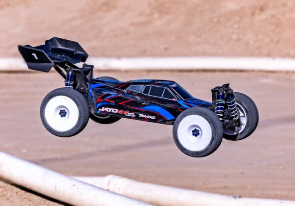 Traxxas Jato 4x4 VXL 4S 1/8 Buggy Brushless RTR HD Sinine