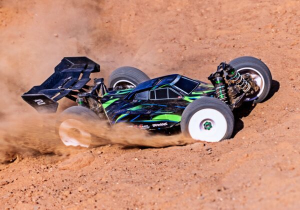 Traxxas Jato 4x4 VXL 4S 1/8 Buggy Brushless RTR HD Roheline