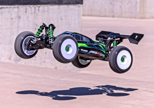 Traxxas Jato 4x4 VXL 4S 1/8 Buggy Brushless RTR HD Roheline