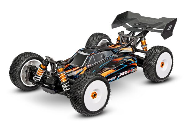 Traxxas Jato 4x4 VXL 4S 1/8 Buggy Brushless RTR HD Oranz