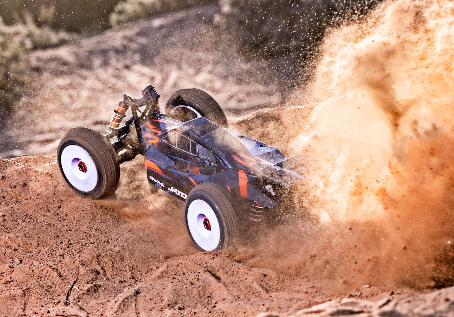 Traxxas Jato 4x4 VXL 4S 1/8 Buggy Brushless RTR HD Orange 7 Traxxas Jato 4x4 VXL 4S 1/8 Buggy Brushless RTR HD Orange